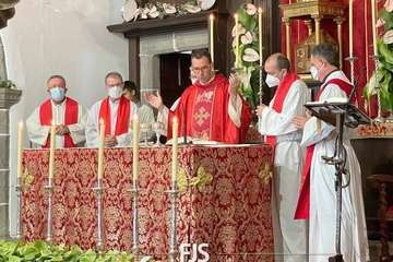 Telde rinde tributo a San Lorenzo en la capital grancanaria/Francisco Javier Santana.